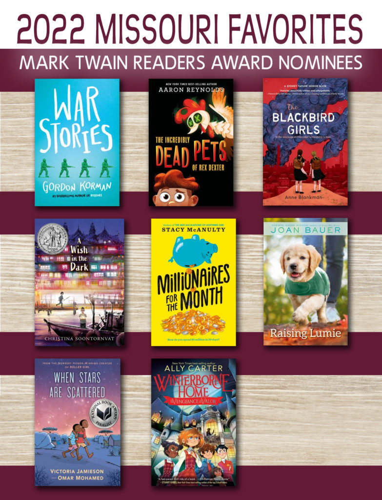 Missouri Readers Award Nominees MARSHALL PUBLIC LIBRARY